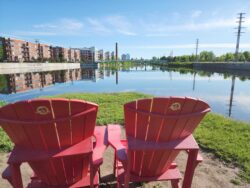 Sur les bords du Canal Lachine